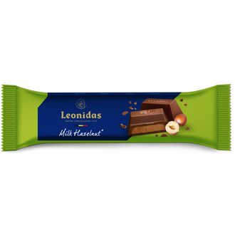 Μπάρα Σοκολάτα Γάλακτος με Πραλίνα Φουντουκιού 50γρ (Milk Chocolate Bar Hazelnut Praliné 50g)