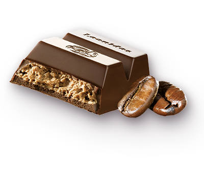 Μπάρα Μαύρης Σοκολάτας με Πραλίνα Καφέ 50γρ (Dark Chocolate Bar Coffee Praliné 50g)