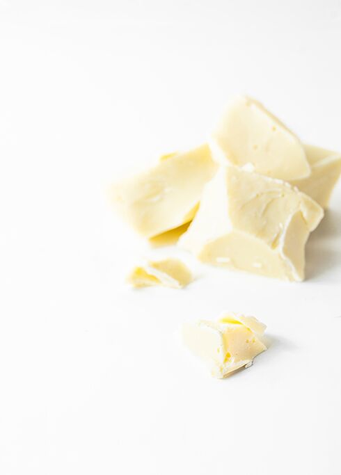 Λευκή Σοκολάτα με Πέρλες Μόκας 50g