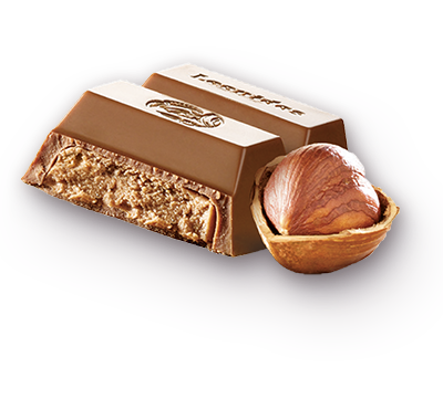 Μπάρα Σοκολάτα Γάλακτος με Πραλίνα Φουντουκιού 50γρ (Milk Chocolate Bar Hazelnut Praliné 50g)