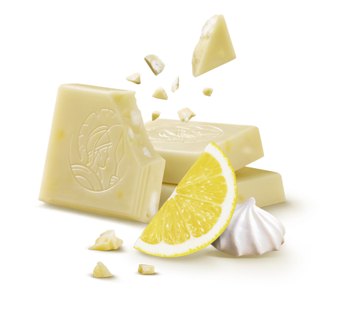 Λευκή Σοκολάτα Μαρέγκα-Λεμόνι 100g