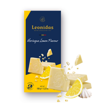 Λευκή Σοκολάτα Μαρέγκα-Λεμόνι 100g